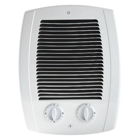 Cadet CBC103TW - Recessed Electric Wall-Mount Heater, Recessed, 1000 W W, 120/208/240 V AC, White