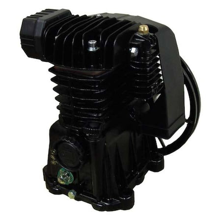 Rolair PMP12MK103GR - Air Compressor Pump, 1 1/2 hp, 3 hp, 1 Stage, 17 fl oz Oil Capacity, 2 Cylinder