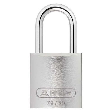 Abus 72/30 KA TT36 - Lockout Padlock, Keyed Alike, Aluminum, Silver, 1 in Shackle Height, 1 1/4 in Body Width