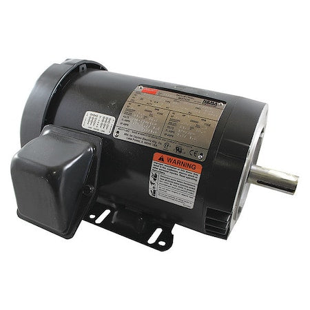 Dayton 31TU37 - Three-Phase General Purpose Motor, 2 HP, 143-5 TC/56 HCZ Frame, 230/460 V AC Voltage
