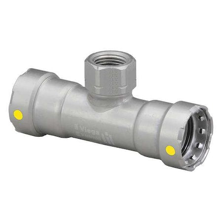 Viega 25611 - Strt, Steel, Press-fit 1 1/2", FNPT 3/4"