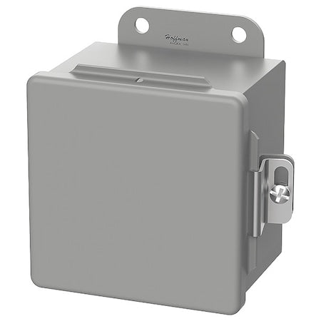 Nvent Hoffman A4044CH - Screw Down Clamps Electrical Enclosures, 4 in H, 4 in D, 4 in W, 12, 13, Steel