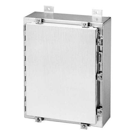 Nvent Hoffman A20H1606ALLP - Screws and Clamps Electrical Enclosures, 20 in H, 6 in D, 16 in W, 12, 3 R, 4, 4 X, Aluminum