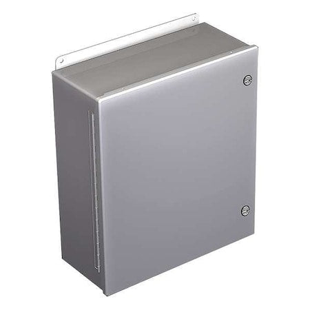 Nvent Hoffman A8066CHFL - 1/4 Turn Latch Electrical Enclosures, 8 in H, 6 in D, 6 in W, 12, 4, Steel