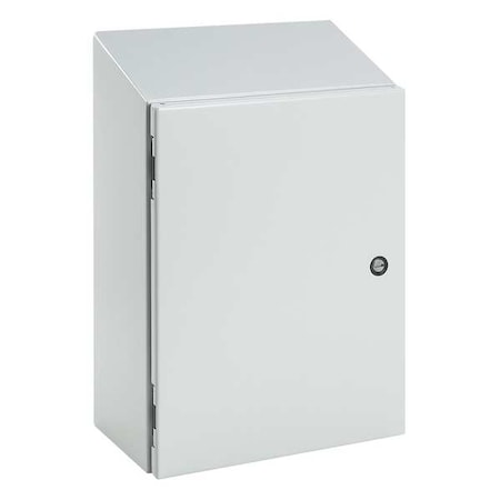 Nvent Hoffman CSD302412ST - 1/4 Turn Latch Electrical Enclosures, 30 in H, 12 in D, 24 in W, 12, 13, 4, Steel