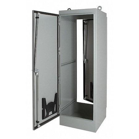 Nvent Hoffman A723618FSG - 3 Point Latch with Keyed Handle Electrical Enclosures, 72.06 in H, 18.06 in D, 36 in W, 12, Steel