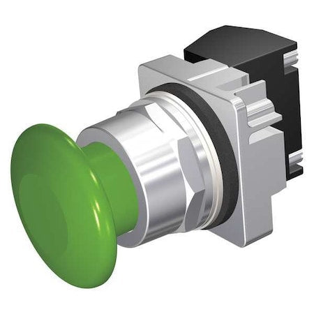 Siemens 52PM9W3K - Push Button Operator, 30 mm, 1 NO, Green
