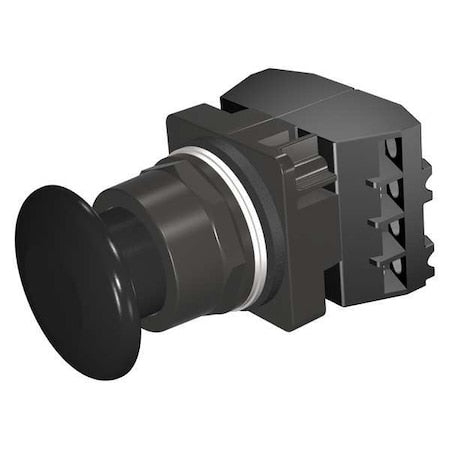 Siemens 52BM9W1G - Push Button Operator, 30 mm, 2 NC, Black