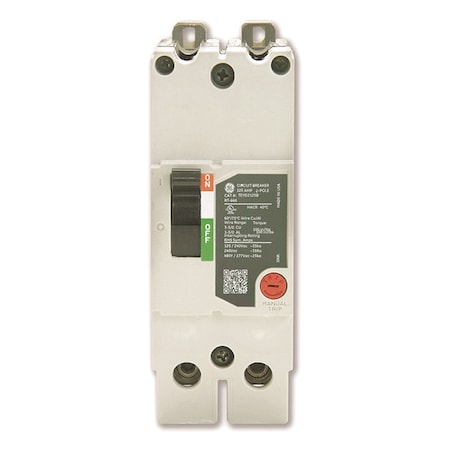 Ge TEYL2020B - Molded Case Circuit Breaker, TEYL Series, 20 A, 2 Pole, 277/480 V AC, 65k A at 277/480 V AC