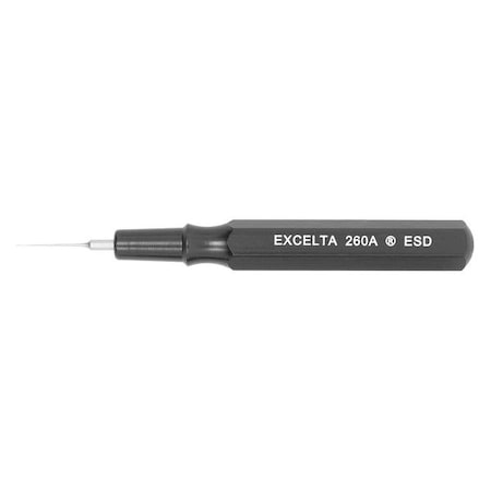 Excelta 260A-ESD - Spatula 2-1/2 In Metal Handle Blk .010