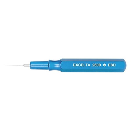 Excelta 260B-ESD - Spatula 2-1/2 In Metal Handle Blue .015