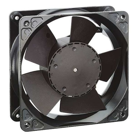 Ebm-Papst 4184NXHU - Axial Fan, Square, 24 V DC, 1 Phase, Cast Aluminum, 4 11/16 in W.