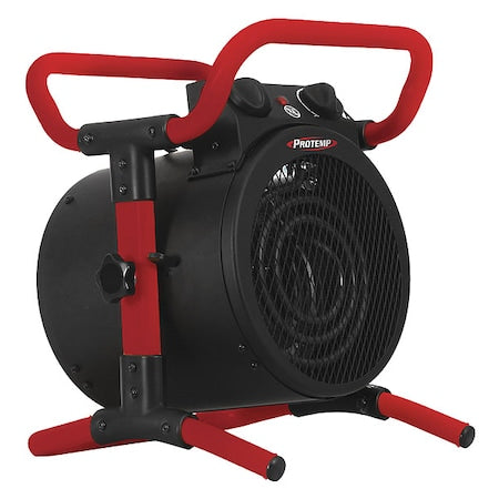 Protemp PT-53-240 - Portable Electric Jobsite & Garage Heater, 3000 W, 208/240 V AC, 1 Phase, 10,200 Btu H
