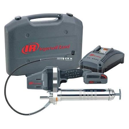 Ingersoll-Rand LUB5130-K12 - Grease Gun,19 in.,Battery,Charger,Case