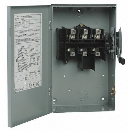 Eaton DG321UGB - Nonfusible, Safety Switch, General Duty, 240 V, 3 PST, NEMA 1