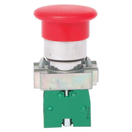 Dayton 32UK34 - Push Button Operator, 22 mm, 1 NO, Red
