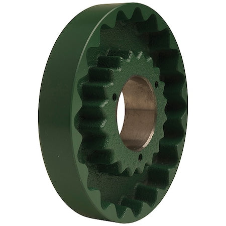 Tb Woods 7B - Sure-Flex Sleeve Coupling Flange, 7 B, Bushed Bore