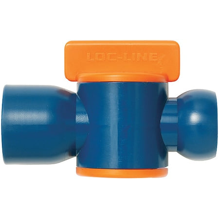 Loc-Line 32093 - Female NPT Valve, 1/2 in, Acetal Copolymer, Corrosion Resistant, Water Resistant, 2 PK