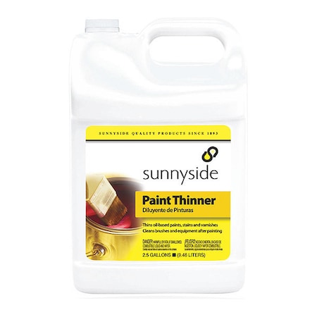 Sunnyside 701G3 - Paint Thinner,Plastic Jug,2.5 gal.