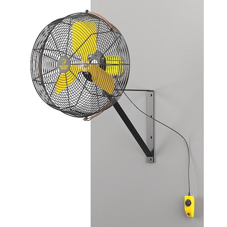 Big Ass Fans F-AE1-2001L13S34 - Standard-Duty Industrial Fan, Variable Speeds, Black, Controller, Mount