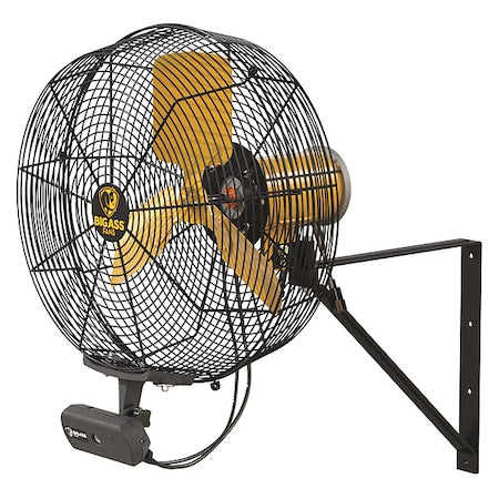 Big Ass Fans F-AE1-2001L13S34V56 - Standard-Duty Industrial Fan, Variable Speeds, Black, Controller, Mount