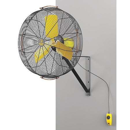 Big Ass Fans F-AE1-2401L13S34 - Standard-Duty Industrial Fan, Variable Speeds, Black, Controller, Mount