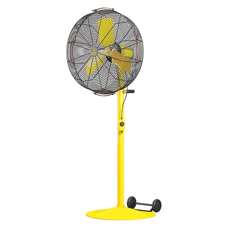 Big Ass Fans F-AE1-2001L10S34V56 - Standard-Duty Industrial Fan, Variable Speeds, Black, Controller, Mount