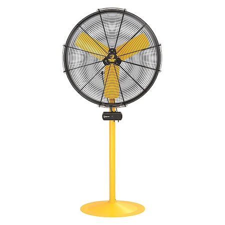 Big Ass Fans F-AE1-3001L10S34V56 - Standard-Duty Industrial Fan, Variable Speeds, Black, Controller, Mount