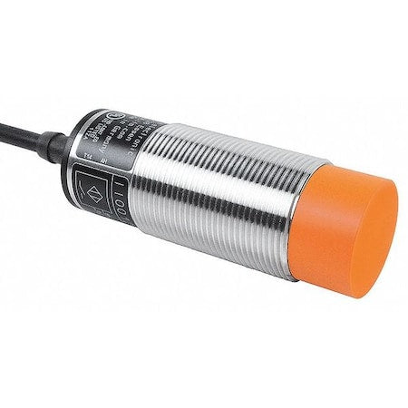Ifm II0012 - Cylindrical, Inductive Proximity Sensor, 30 mm Dia., Brass, 2 m, Bare Wire, 2 Wires, Unshielded