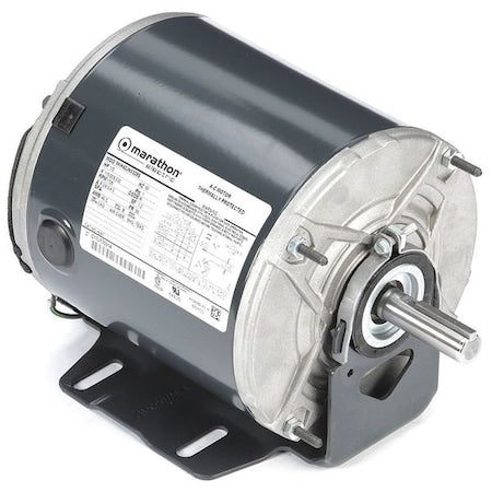 Leeson 5KH42JN0328S - General Purpose Farm Duty Motor, Split-Phase, 1/2 HP, 115/208-230 V AC, 1,725 Nameplate RPM, 56 Frame