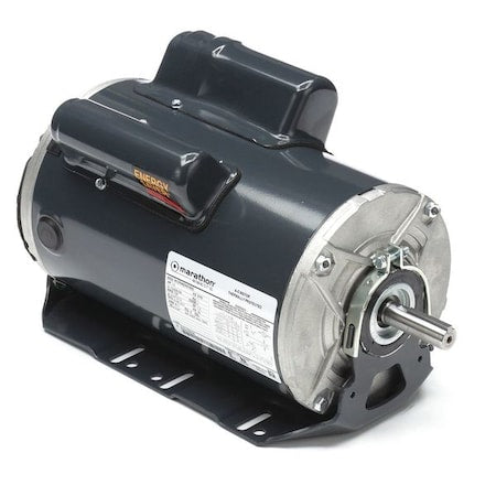 Leeson 5KCR49ZN0785S - General Purpose Farm Duty Motor, Capacitor-Start/Run, 1 1/2 HP, 115/208-230 V AC, 56 Frame