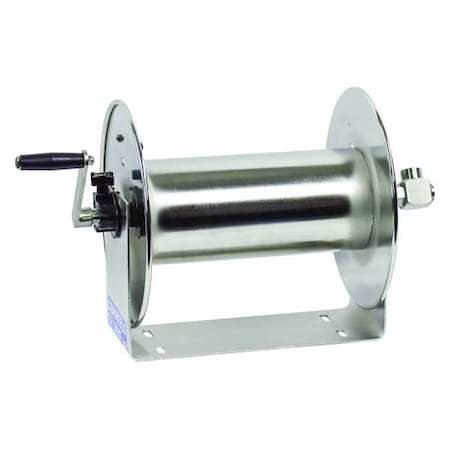 Coxreels 112-4-75-SS - Hose Reel,Hand Crank,1/2 in (F)NPT,75 ft