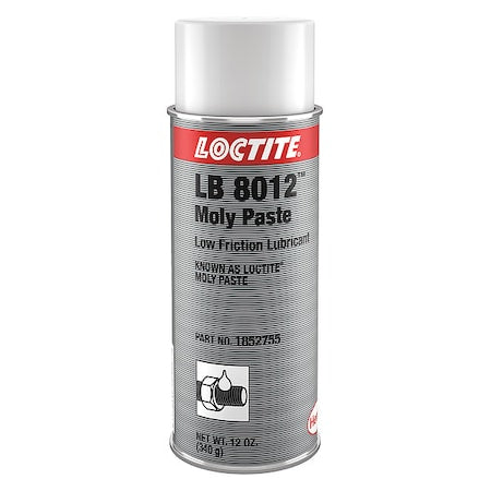 Loctite 1852755 - Anti-Seize, General Purpose, Aerosol Spray Can, 12 oz, Non-Metallic Base, 750 Degrees F Max Op Temp, Aerosol
