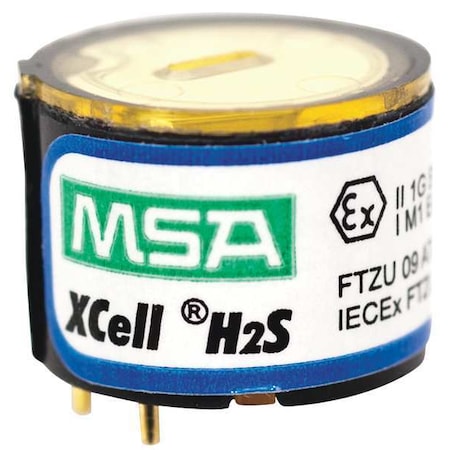 Msa Safety 10121227 - Gas Detector Sensor,Catalytic,H2 S