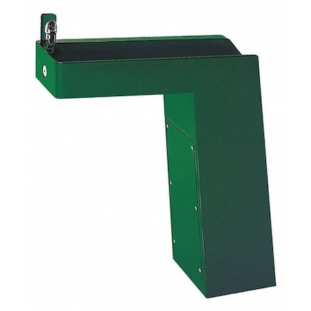 Haws 3202 - Eyewash Station Pedestal, 12 Gauge Galvanized Steel