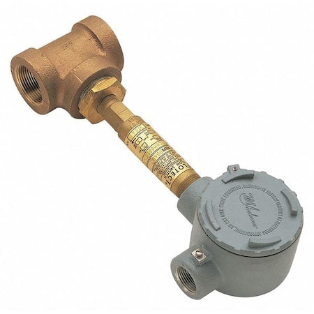 Haws SP154DPDT - Flow Switch, Brass, Brass, For Use With, Alarm, Eyewash, Shower