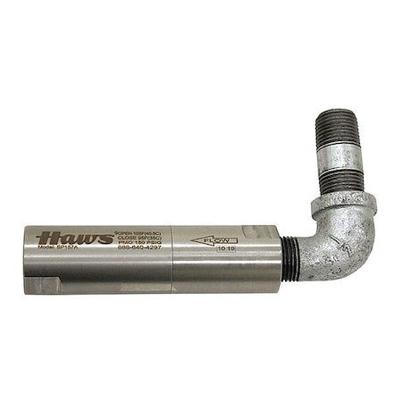 Haws SP157A - Valve, Stainless Steel, Silver, For Use With, Shower, Eyewash
