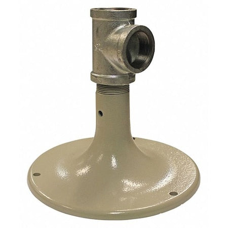 Haws SP75 - Floor Flange,Cast-Iron,Gray,11" L