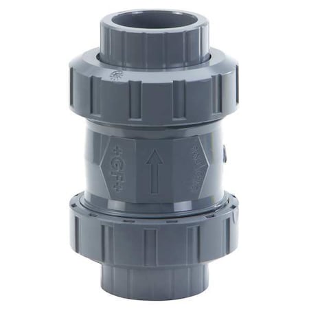Georg Fischer 163562102 - 1/2" Threaded Socket CPVC/EPDM Spring Check Valve