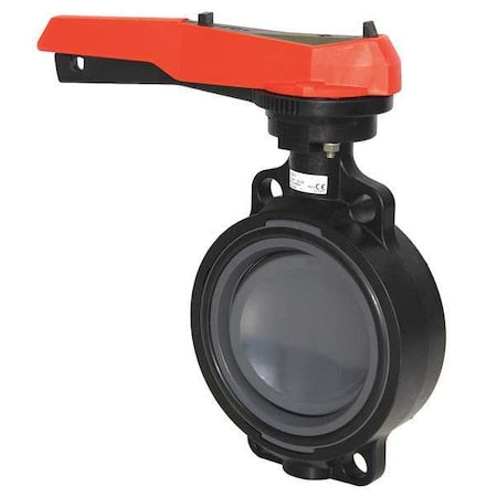 Georg Fischer 161567004 - Butterfly Valve, PVC, 3 In