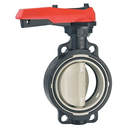 Georg Fischer 167567025 - Butterfly Valve,Polypropylene,4 In