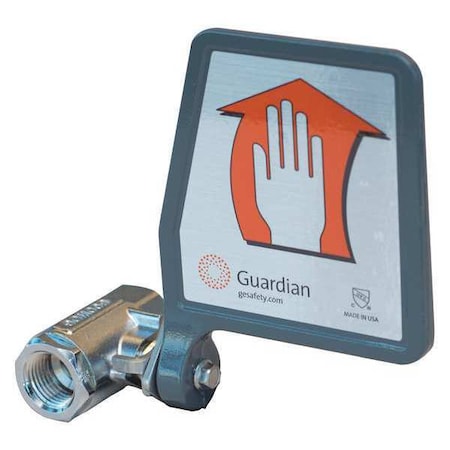 Guardian Equipment AP600-101HFC-H - Waste Receptor, Aluminum, Silver