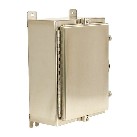 Wiegmann SSN4202006A - Padlockable Hasp with Clamps Electrical Enclosures, 8 in H, 23 in D, 23 in W, 4 X
