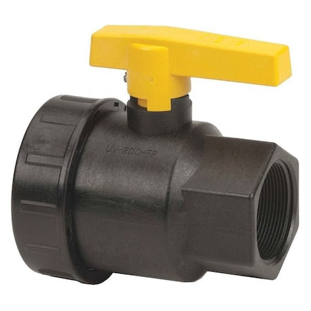 Banjo UV200FP - Manual 2-Way Ball Valve,NPT,Polypro