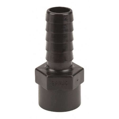 Banjo HBF100 - Barb, 1", Schedule 80, 300 psi Max Pressure