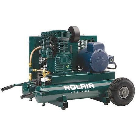 Rolair 3230K24-0095 - Portable Air Compressor,9gal,Wheelbarrow