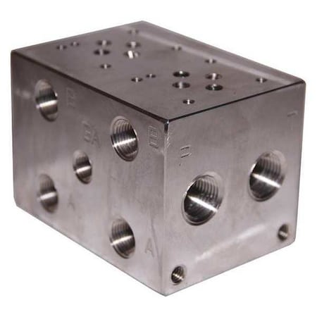 Daman AD03S022P - D03 Manifold: MFG. No. AD03 S022 P, Series, 2 Section