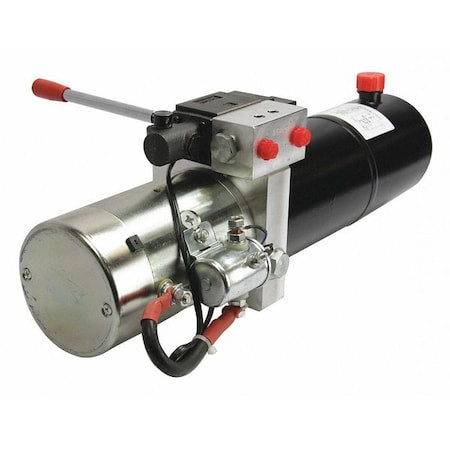 Maxim 253109 - Double Acting Power Unit 1.3 GPM, 3 QT. Poly, 2500 PSI Solenoid Operated