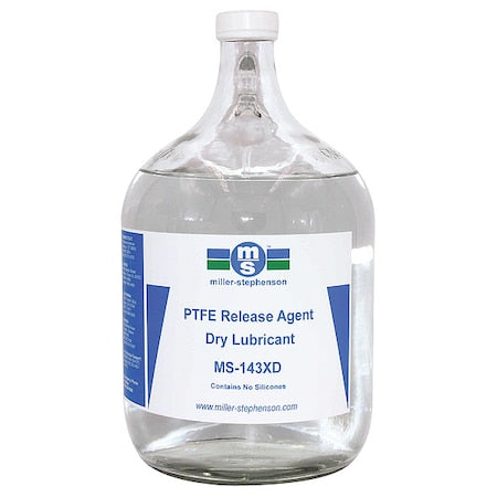 Miller Stephenson MS-143XD - Lubricant, 1 gal, Can, PTFE Base, 600 Degrees F Max Op Temp, White, MS-143 XD Series