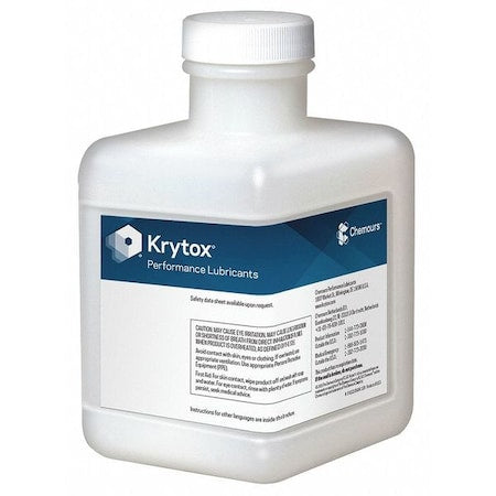 Krytox LGGPL103 - High-Performance Lubricant, 1 kg, Pail, PFPE Base, 310 Degrees F Max Op Temp, Colorless, GPL103 Series